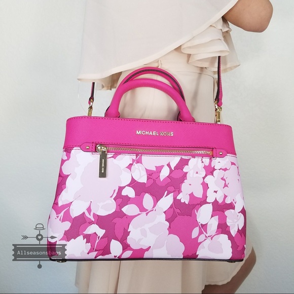 NWT Michael KORS Hailee Xs Satchel Granita pink - Picture 7 of 8